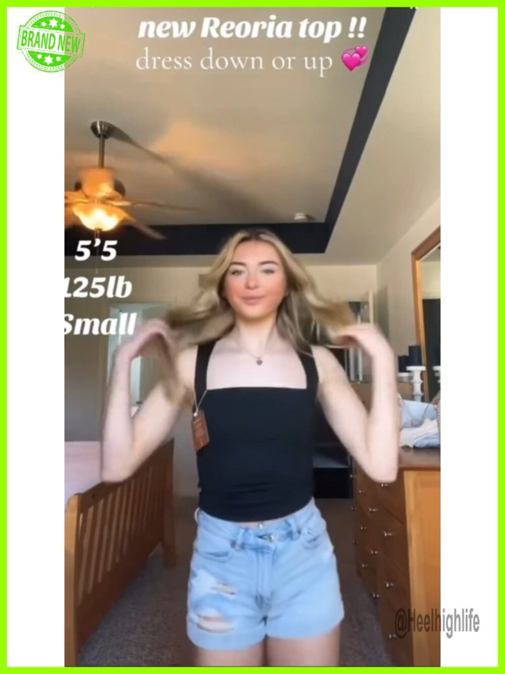 Square Neck Crop Top Double Lined Basic Tank Tops Going Out Clothes View 6